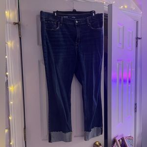 Old Navy Dark Blue Jeans- Worn ONCE